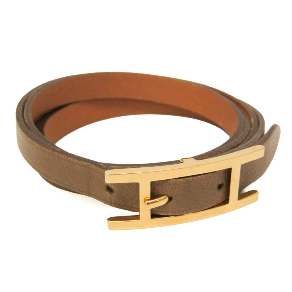 Hermès Hapi · Choker Bangle · Leather