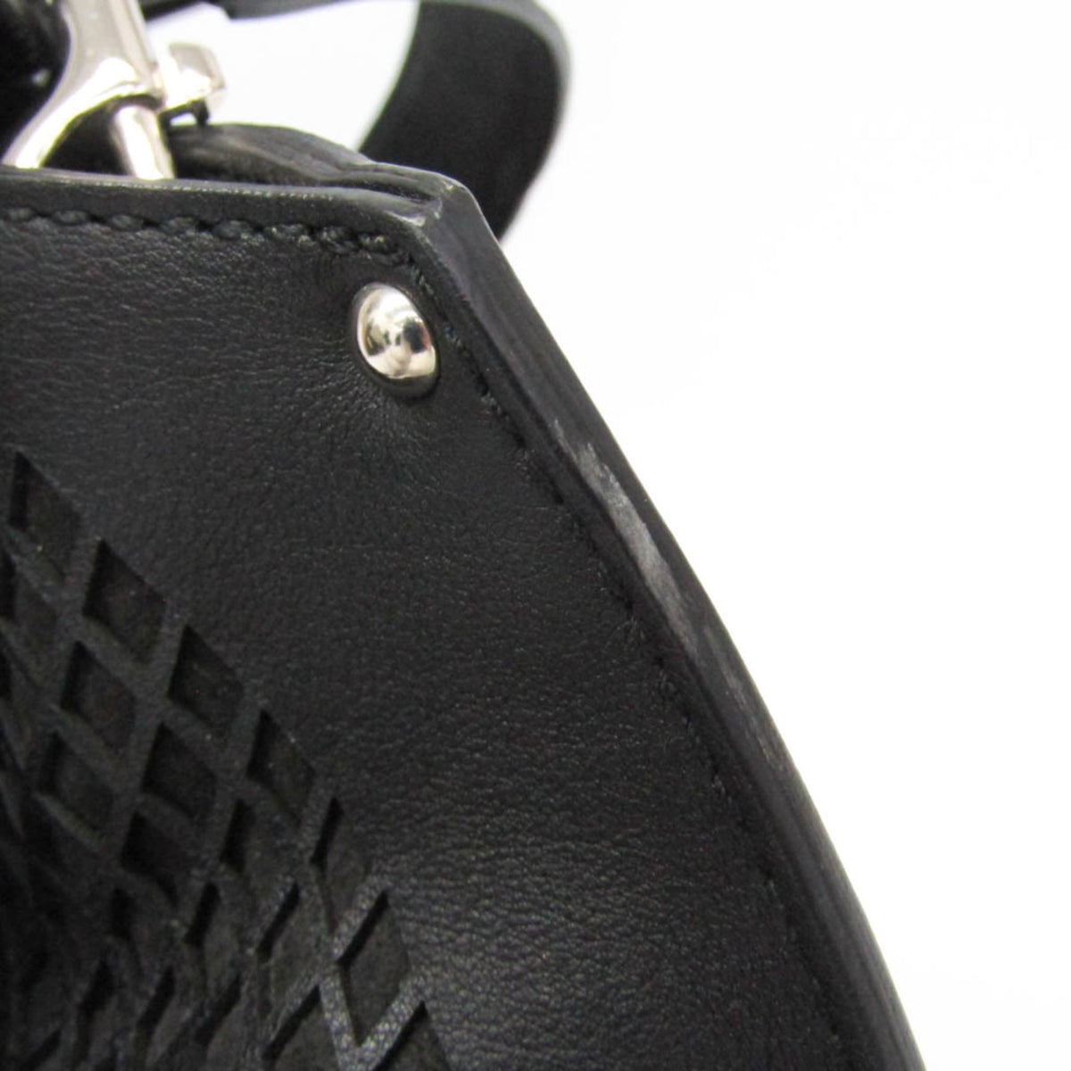 Salvatore Ferragamo Gancini · Punching Leather