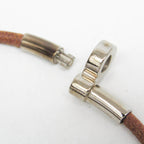 Hermès Kite Choker · Leather & Metal