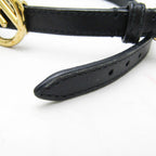Fendi F Is · Leather Charm Bracelet