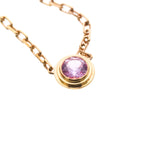 Cartier Damour · Pink Sapphire · Rose Gold