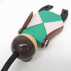 Hermès Jockey Charm · Barenia Leather