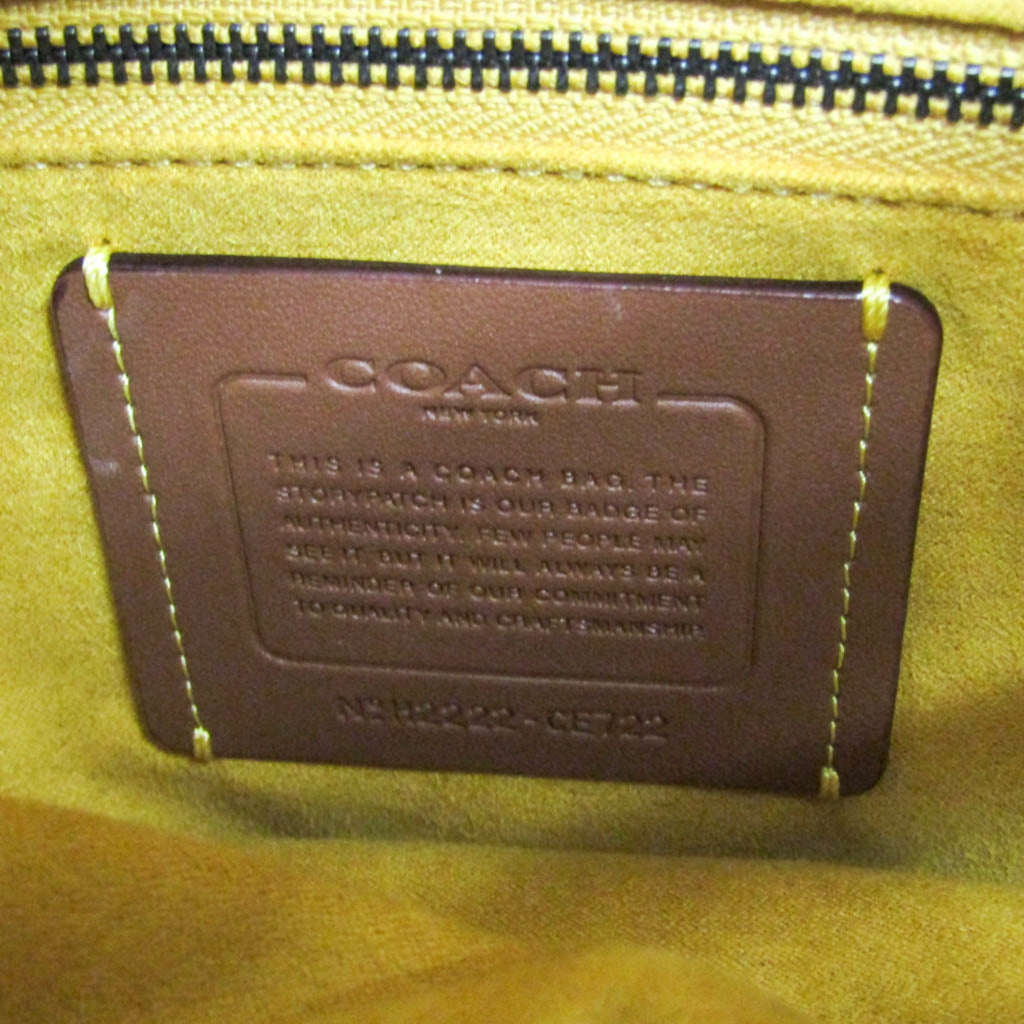 Coach Pillow Tote · Leather