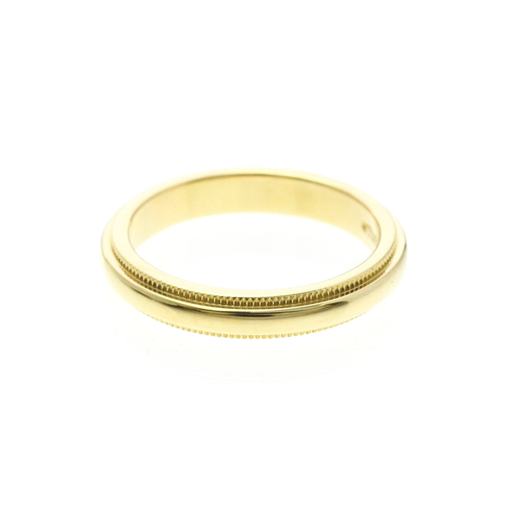Tiffany Milgrain · 18K Yellow Gold