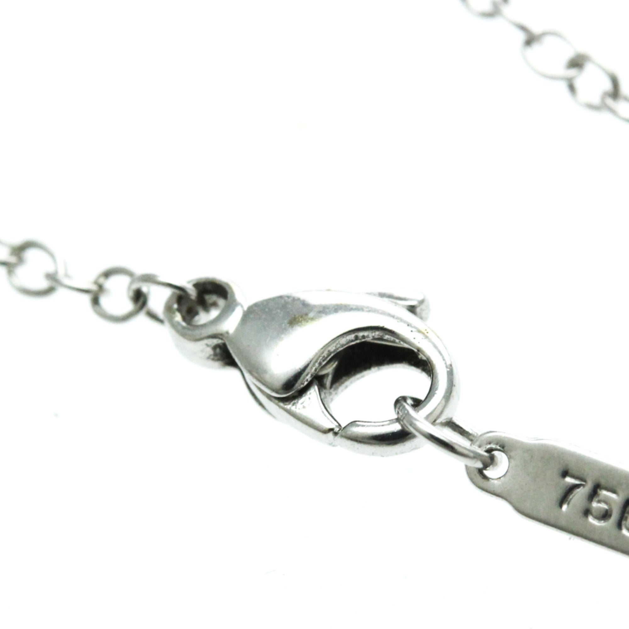 Tiffany Ribbon · Diamond · 18K White Gold