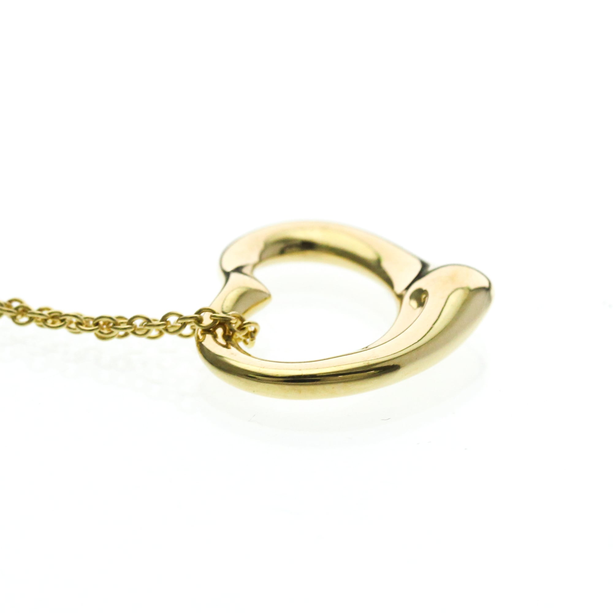 Tiffany Open Heart · 18K Yellow Gold