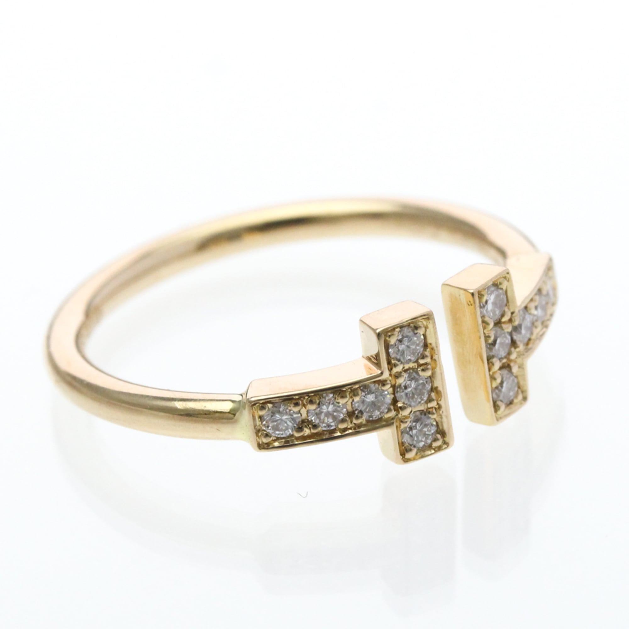 Tiffany T-wire · Diamond · 18K Yellow Gold