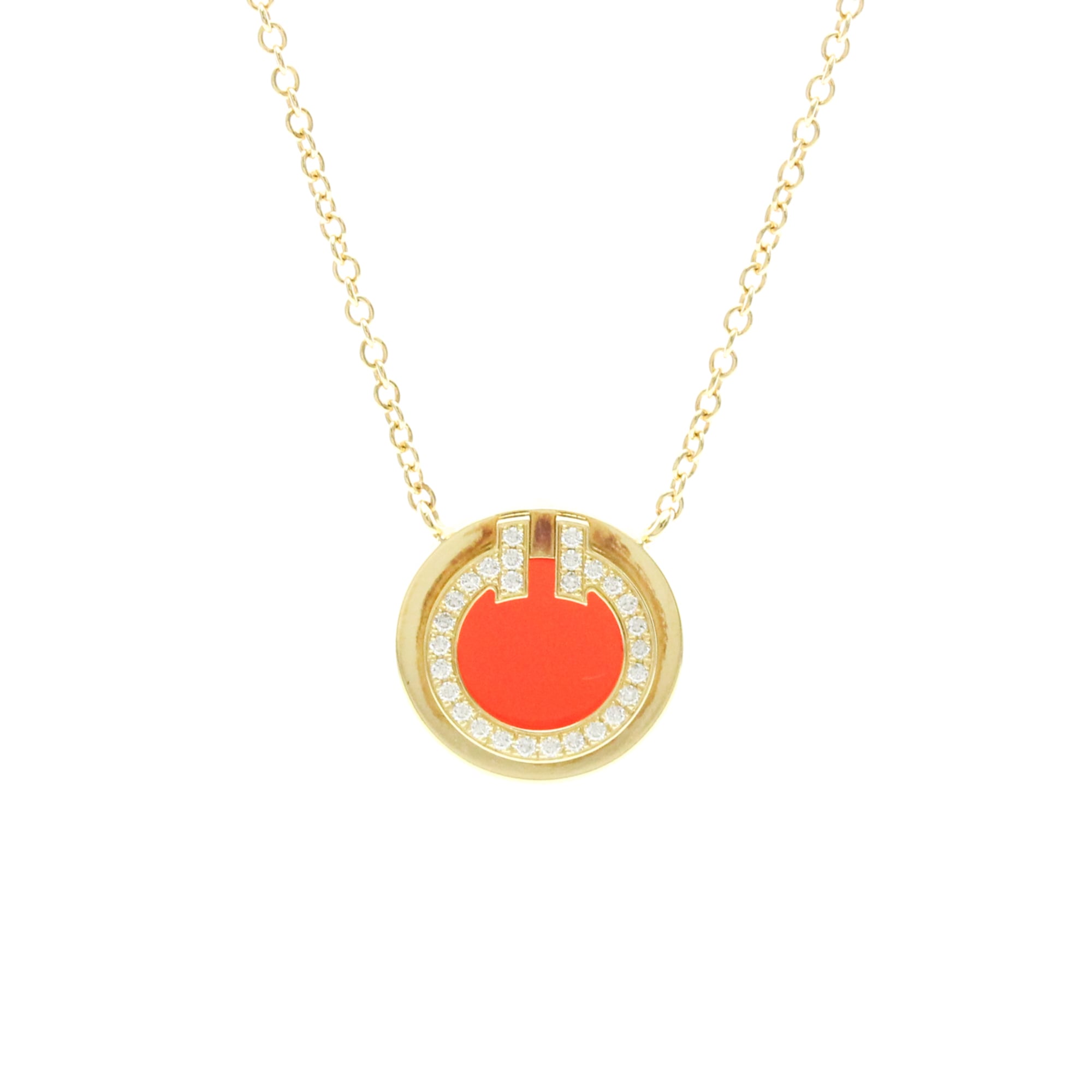 Tiffany T TWO · 18K Yellow Gold · Carnelian