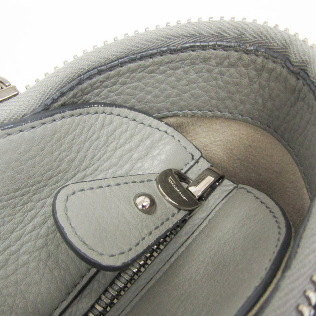 Salvatore Ferragamo Gancini · Leather Tote