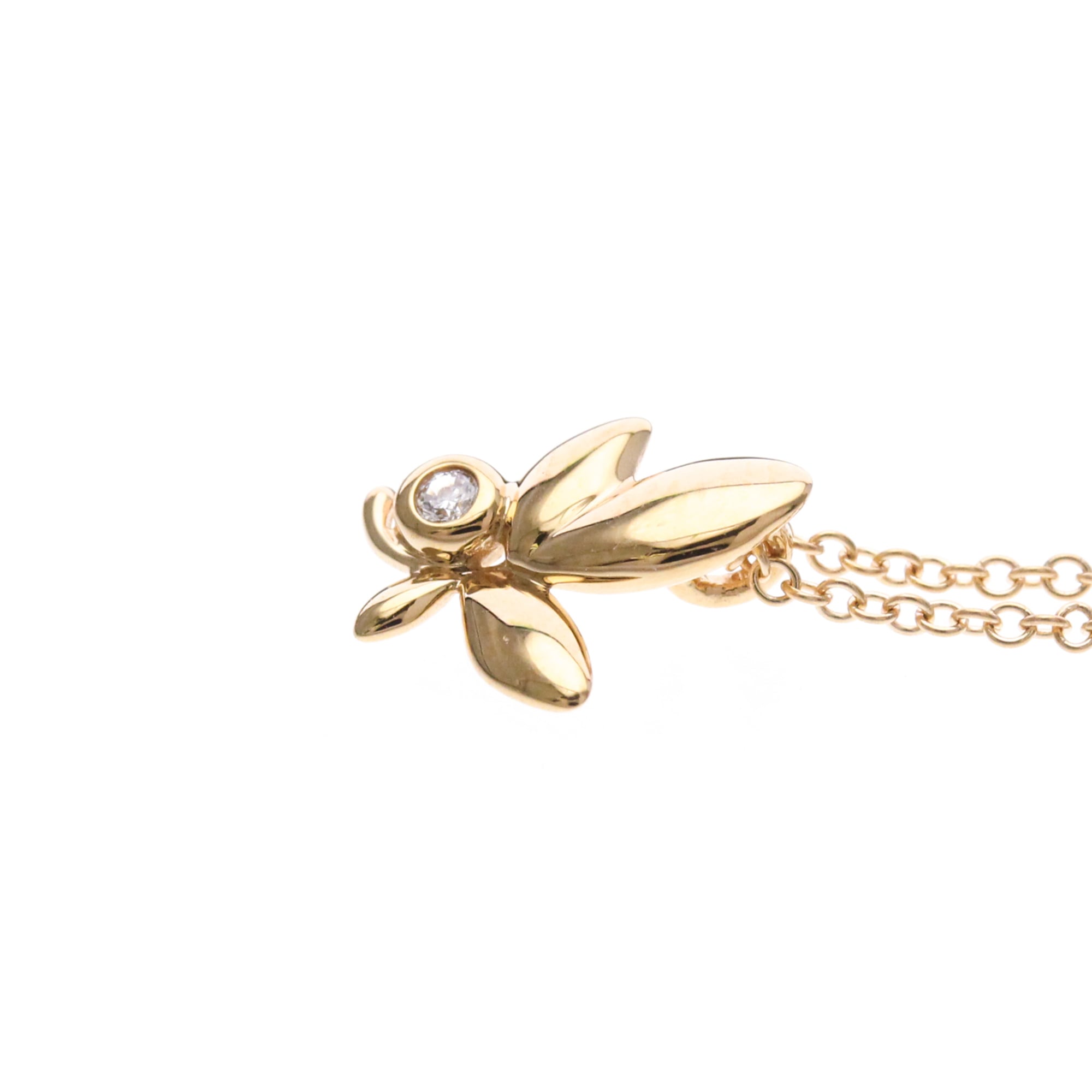 Tiffany Olive Leaf · Diamond · Rose Gold