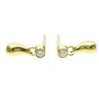 Tiffany Teardrop · 18K Yellow Gold · Diamond
