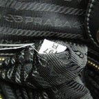 Prada Logo Jacquard · Leather