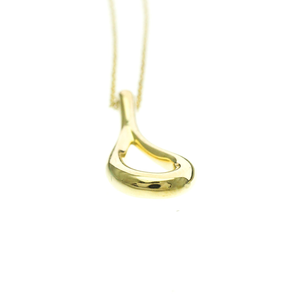 Tiffany Open Teardrop · 18K Yellow Gold