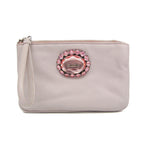 Miu Miu Nappa Cristal · Leather Pouch