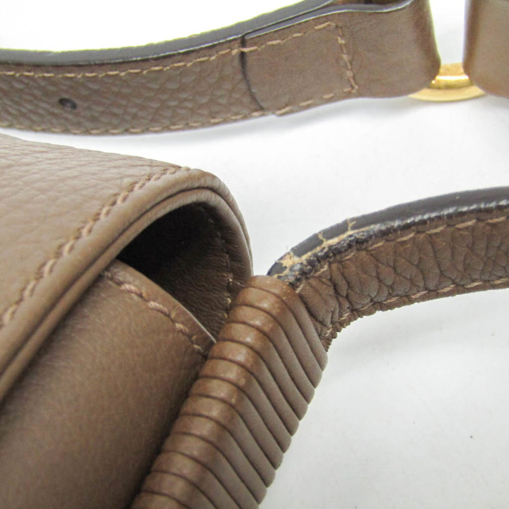 Gucci Bamboo · Leather Shoulder Bag