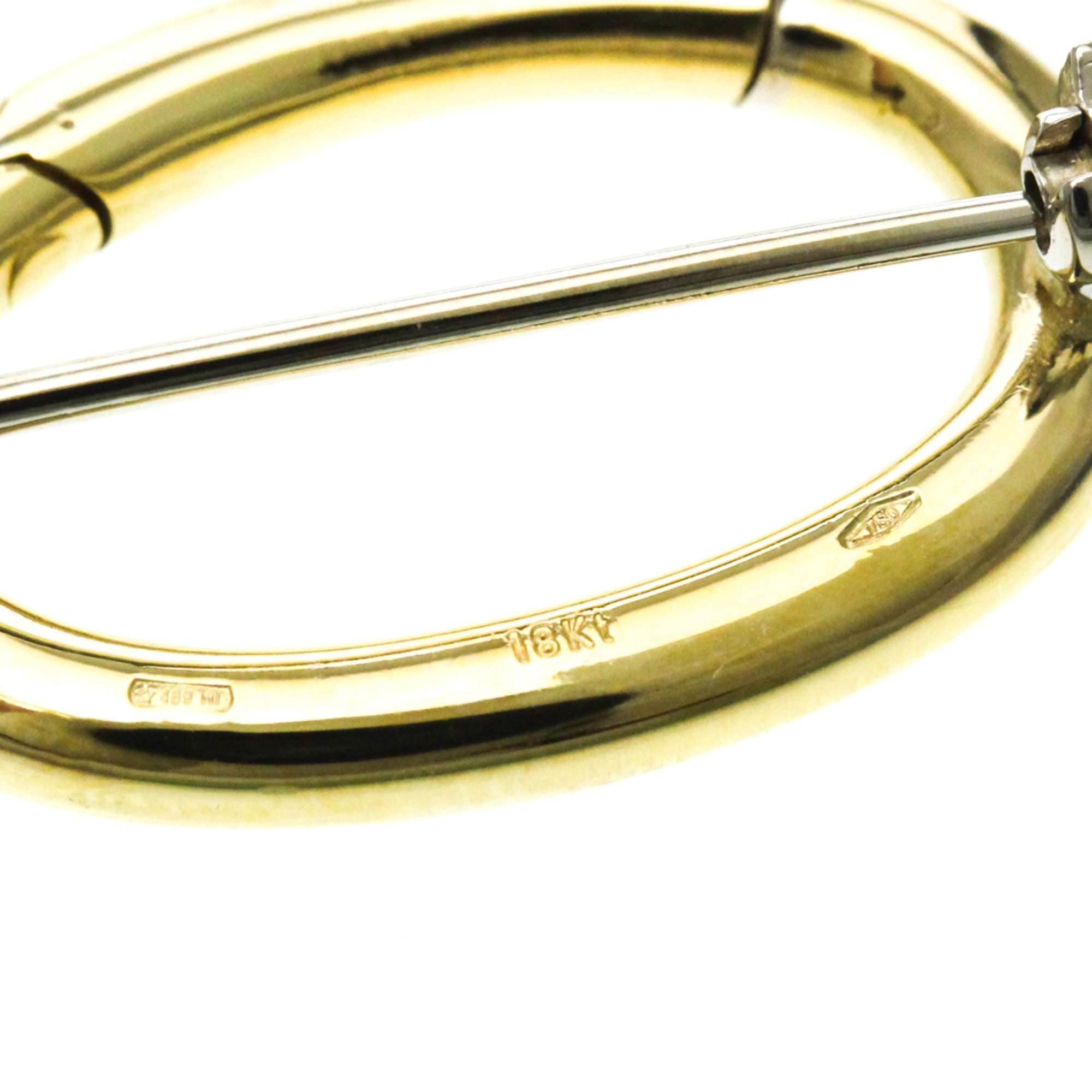 Pomellato Circle · 18K Yellow Gold · Brooch