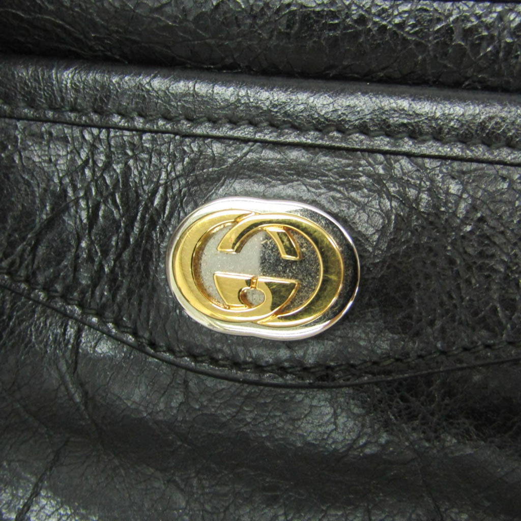 Gucci Interlocking · Leather Clutch