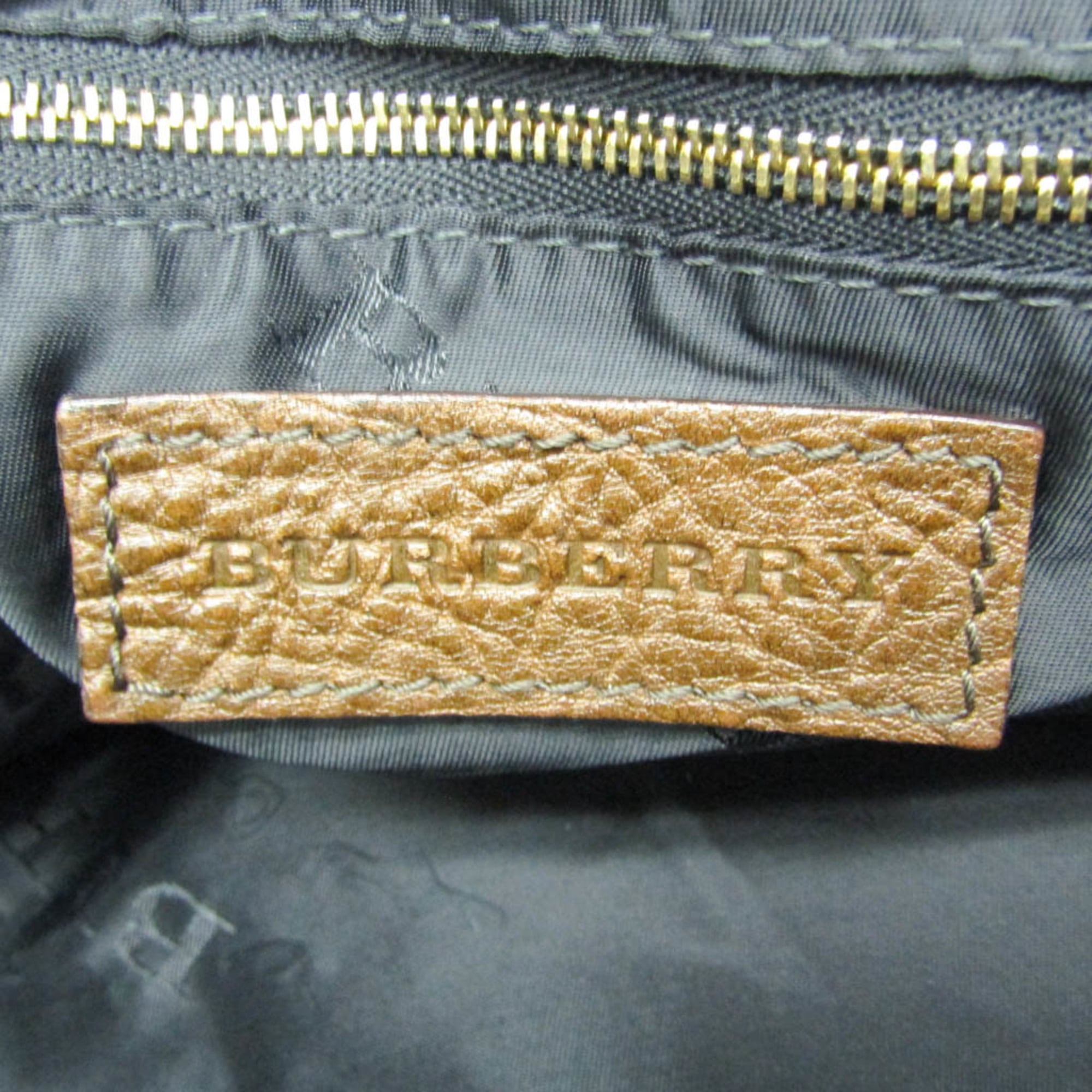 Burberry Boston · Leather Bag