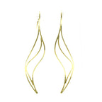 Tiffany Wave · 18K Yellow Gold · Earrings