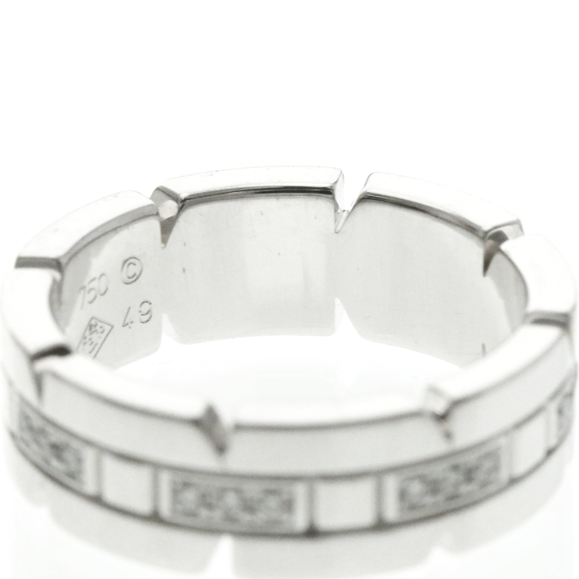 Cartier Tank Française · 18K White Gold · Diamond