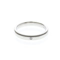 Tiffany Milgrain Band Ring · Platinum