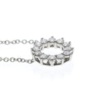 Tiffany Open Circle Mini · Platinum · Diamond