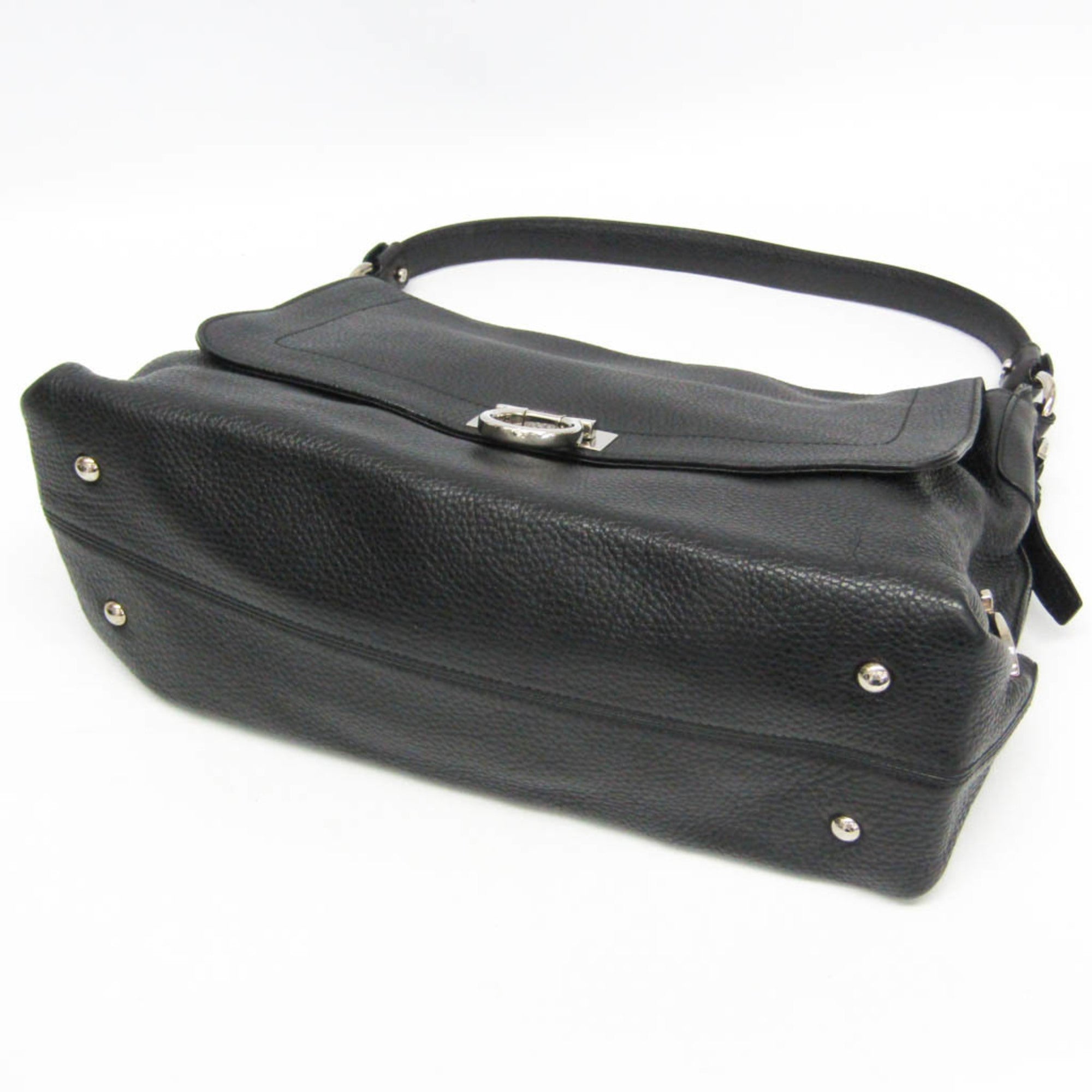 Salvatore Ferragamo Gancini · Leather