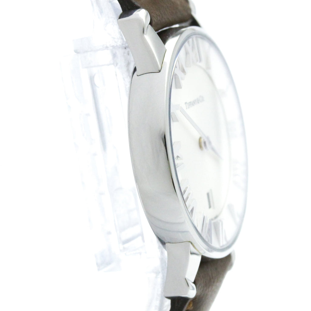 Tiffany Atlas · Steel · Leather Strap