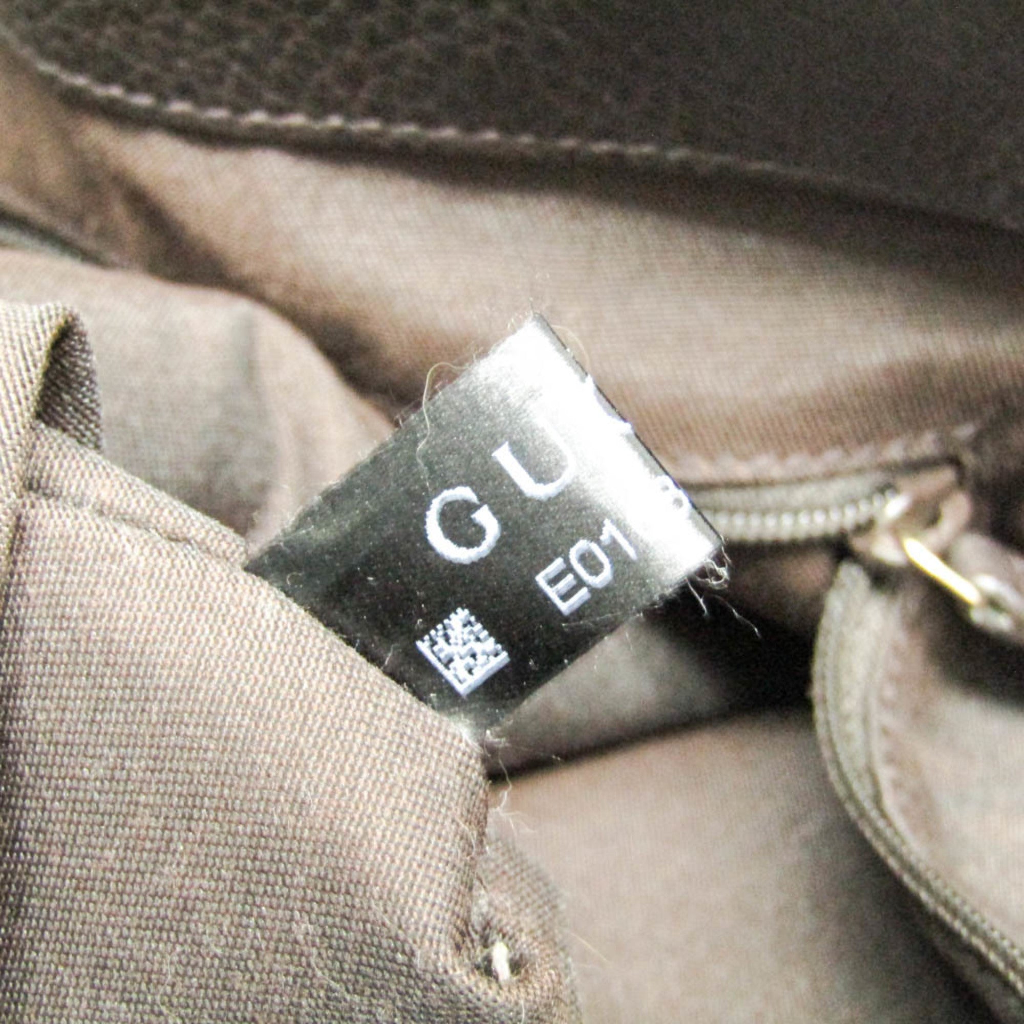 Gucci Diamante · Canvas & Leather Tote