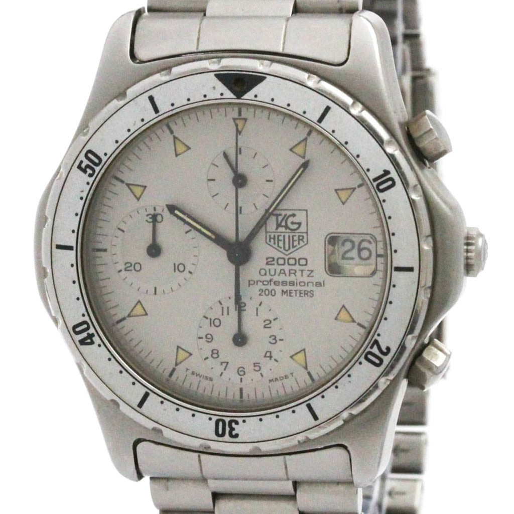 Tag Heuer · Steel · Chronograph Quartz