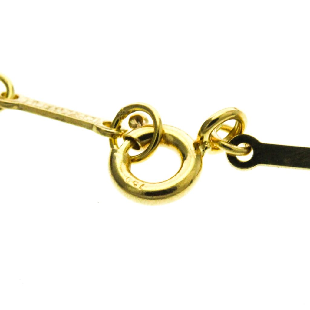 Tiffany Teardrop · 18K Yellow Gold