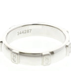 Harry Winston HW Logo · Diamond · 18K White Gold