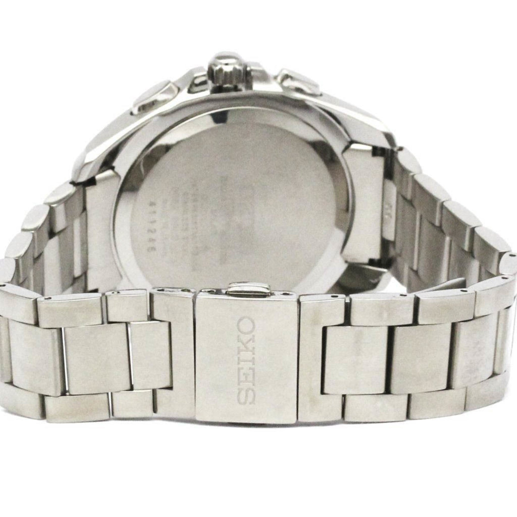Seiko Brightz · Steel · Solar Chronograph