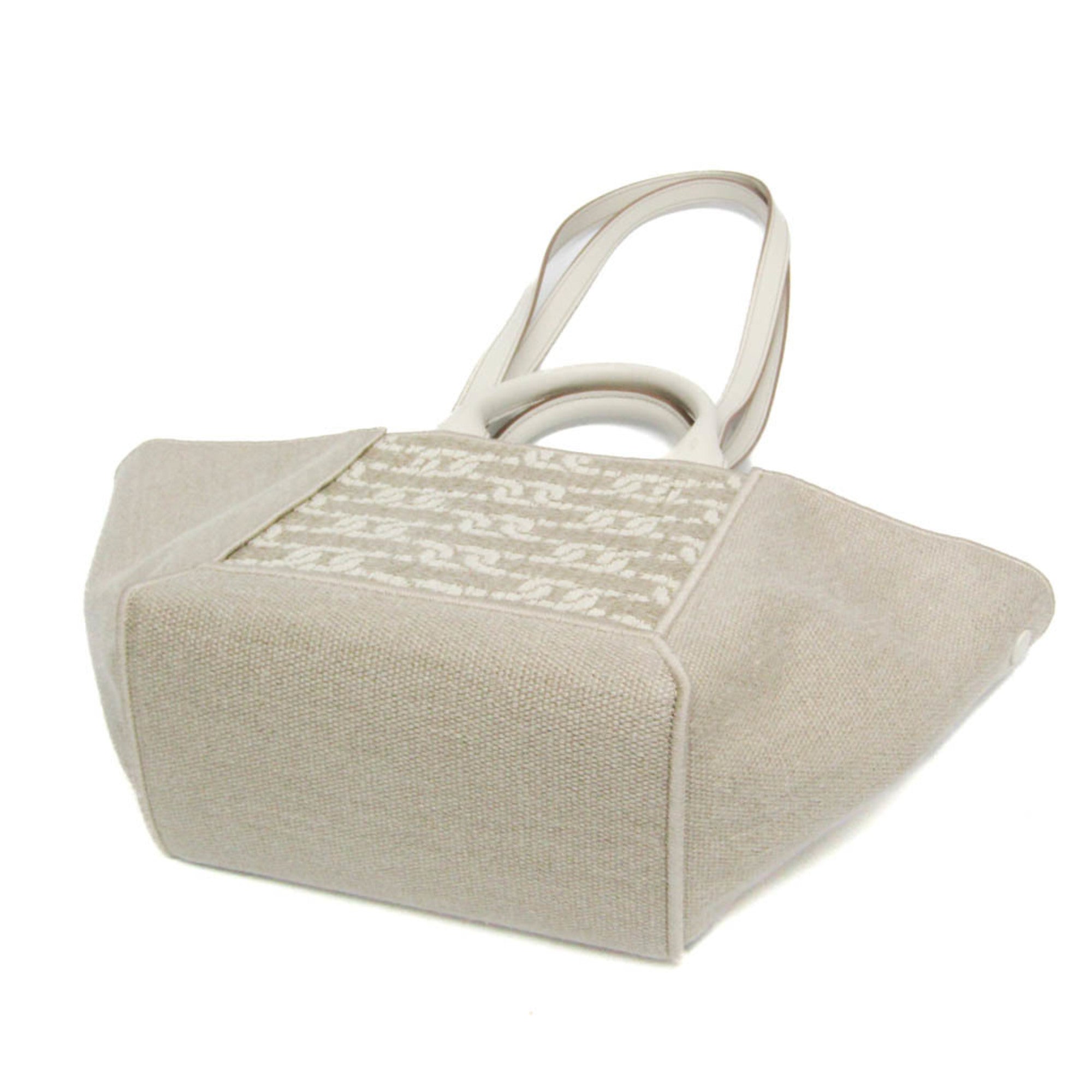 Tod's Double-Handle Shopping Bag · Linen