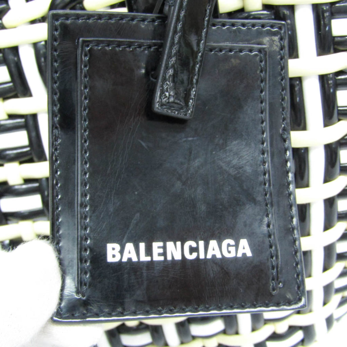 Balenciaga Bistro XS · Enamel Leather