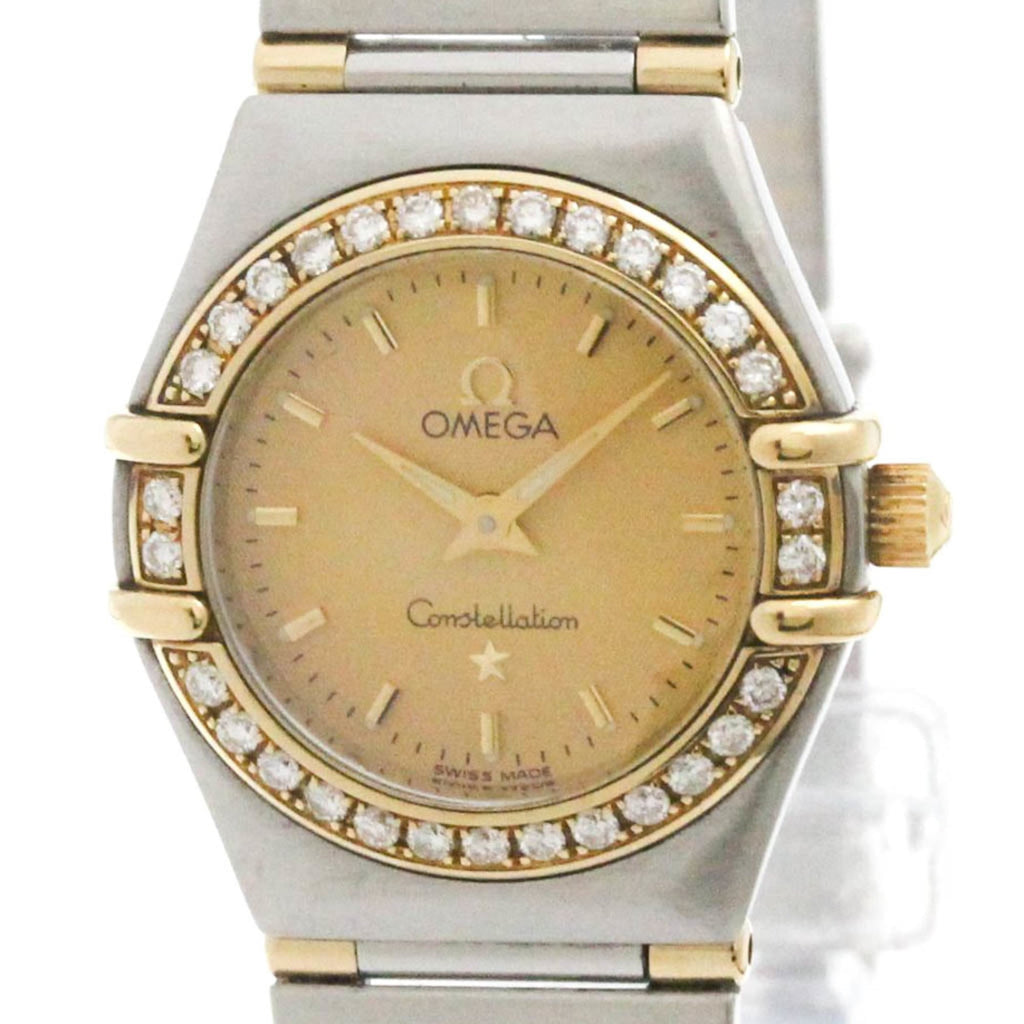 Omega Constellation · Diamond · Steel & Gold