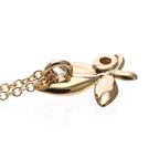 Tiffany Olive Leaf · Diamond · Rose Gold