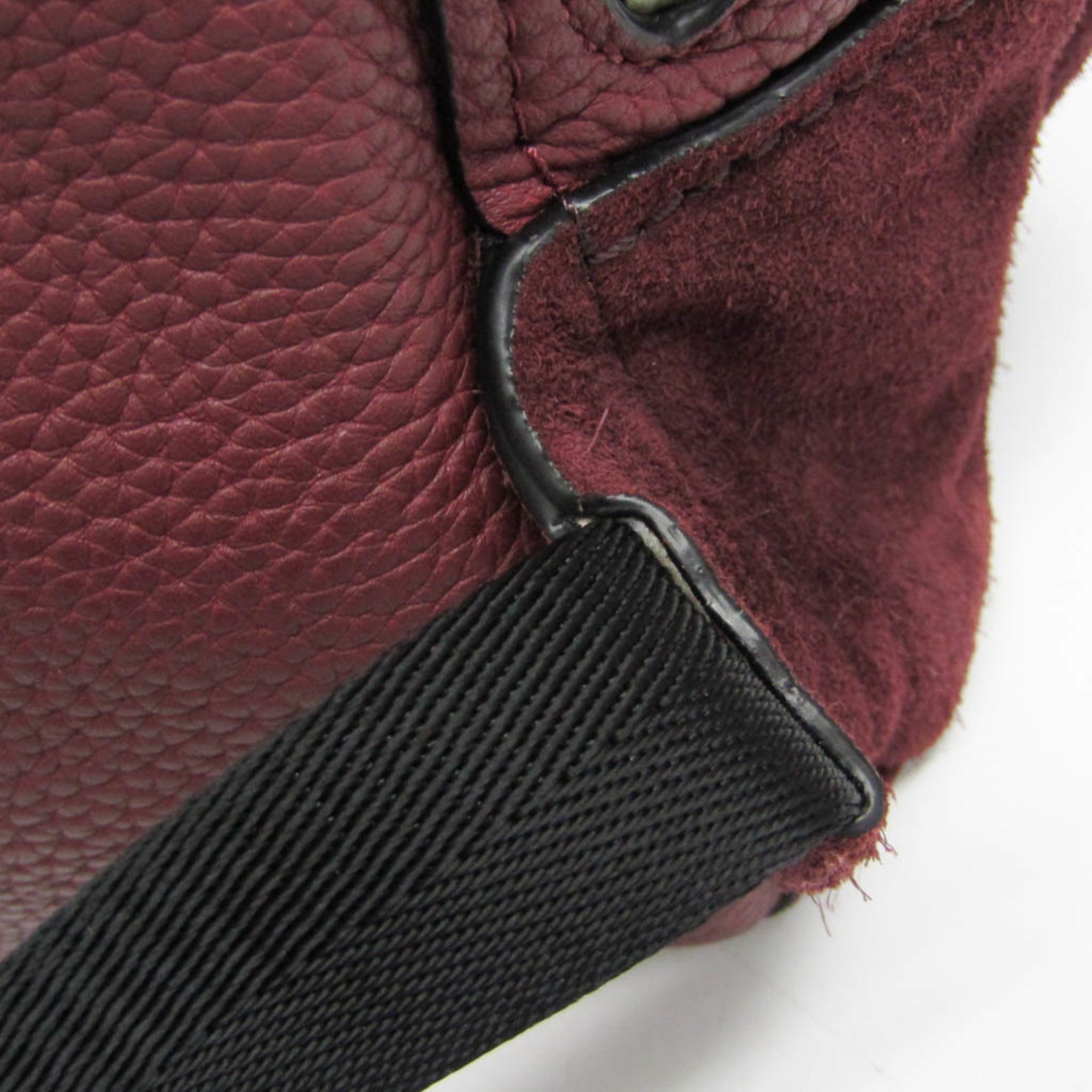 Coach Manhattan · Leather & Suede Backpack