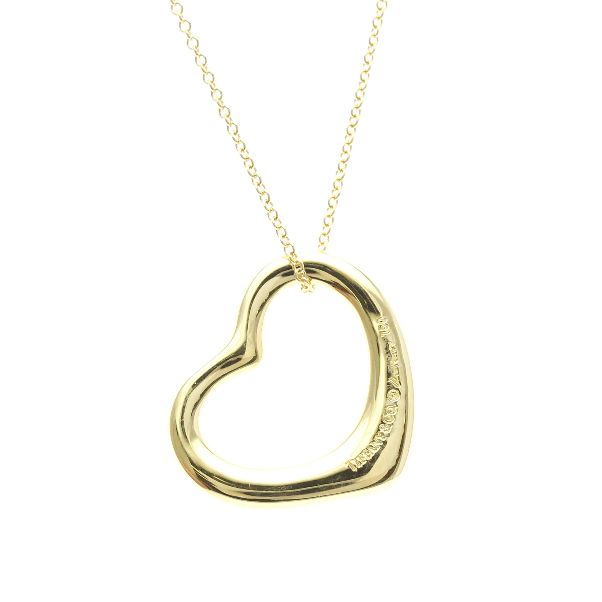 Tiffany Open Heart · 18K Yellow Gold