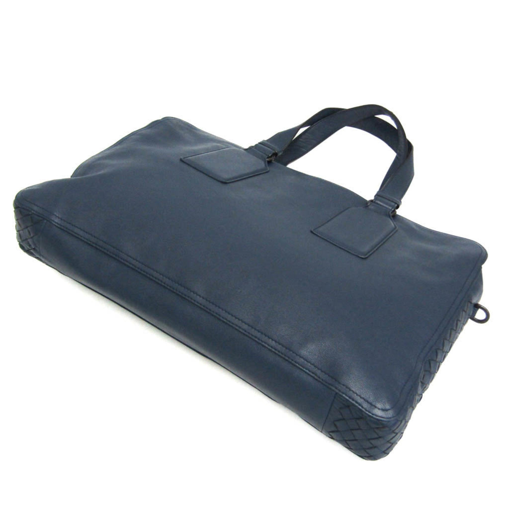 Bottega Veneta Intrecciato · Leather Briefcase