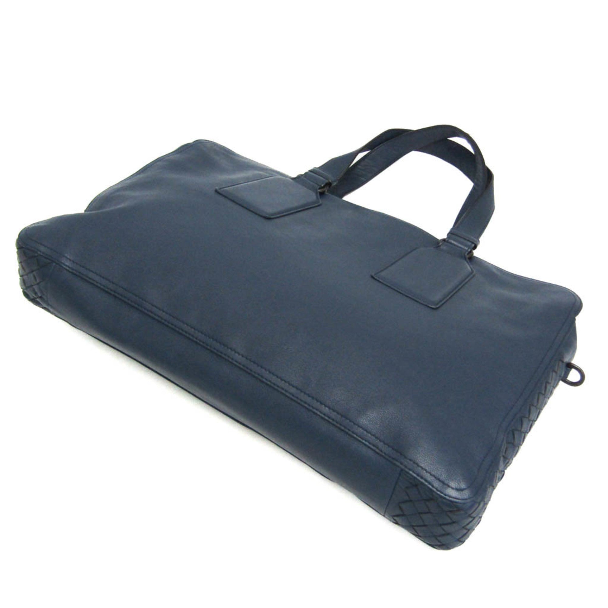 Bottega Veneta Intrecciato · Leather Briefcase