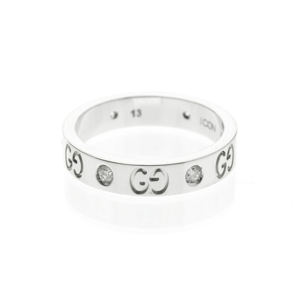 Gucci Icon · Diamond · 18K White Gold