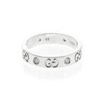 Gucci Icon · Diamond · 18K White Gold