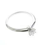 Tiffany Solitaire · 0.31ct Diamond · Platinum