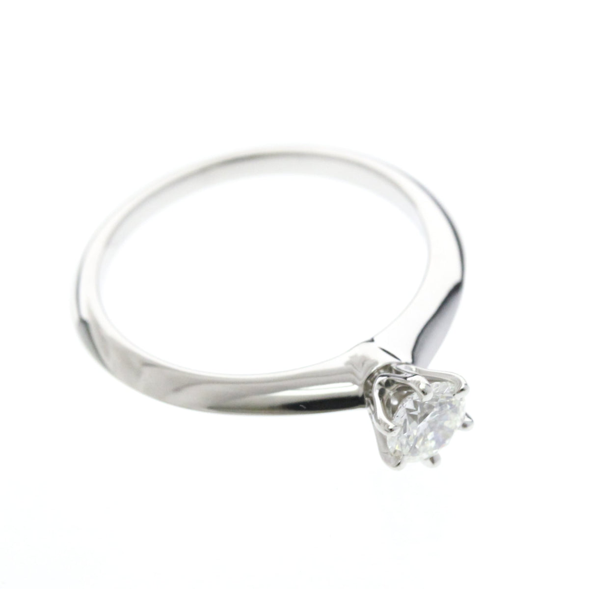 Tiffany Solitaire · 0.31ct Diamond · Platinum