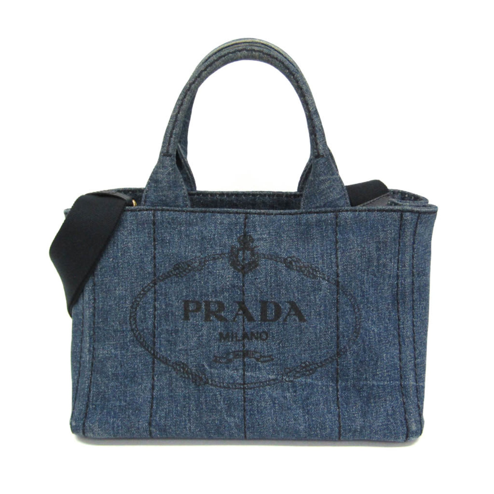 Prada Canapa · Denim Tote