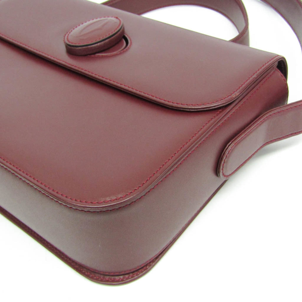 Cartier Must · Leather · Bordeaux