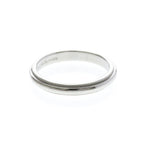 Tiffany Milgrain Band Ring · Platinum