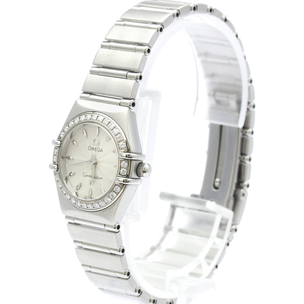 Omega Constellation · Diamond MOP · Steel