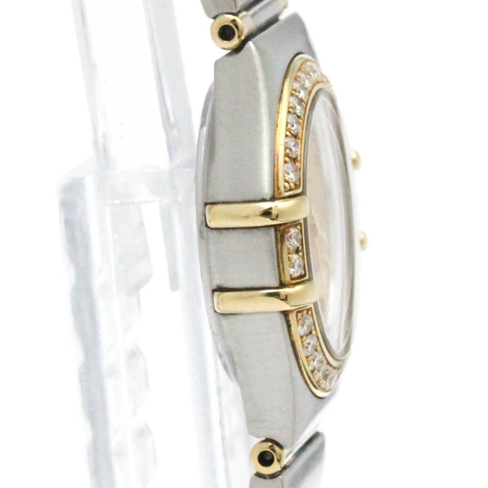 Omega Constellation · Diamond · Steel & Gold